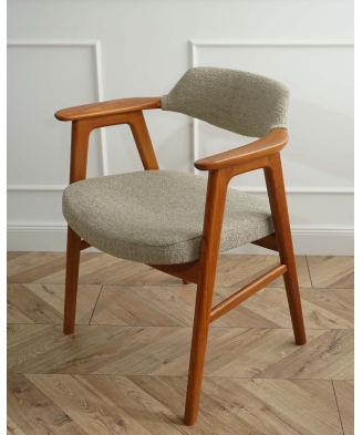 Set of 4 Teak Rare 'Model 42' dining chairs by Erik Kirkegaard for Høng Stolefabrik, Denmark,