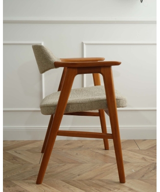 Set of 4 Teak Rare 'Model 42' dining chairs by Erik Kirkegaard for Høng Stolefabrik, Denmark,