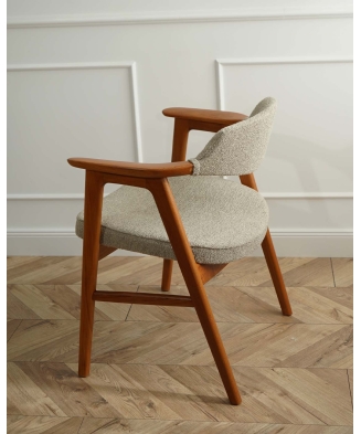 Set of 4 Teak Rare 'Model 42' dining chairs by Erik Kirkegaard for Høng Stolefabrik, Denmark,