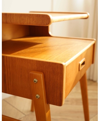 Pair of Vintage Mid-Century Bedside Tables, Sweden, 1960s