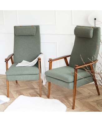 Pair of Vintage Armchairs By Broderna Johansson