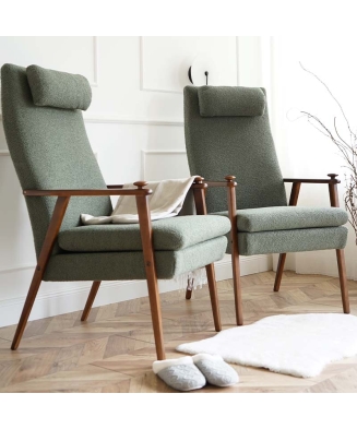 Pair of Vintage Armchairs By Broderna Johansson