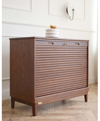 Vintage oak home office...