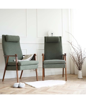 Pair of Vintage Armchairs By Broderna Johansson