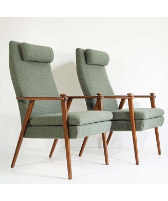 Pair of Vintage Armchairs By Broderna Johansson
