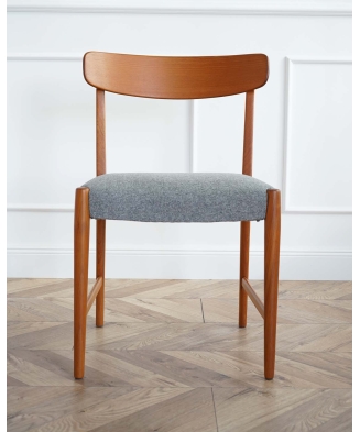 Teak Dining table and set of 4 chairs by Skaraborgs Möbelindustri Tibro, Sweden 1960s