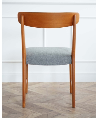 Teak Dining table and set of 4 chairs by Skaraborgs Möbelindustri Tibro, Sweden 1960s