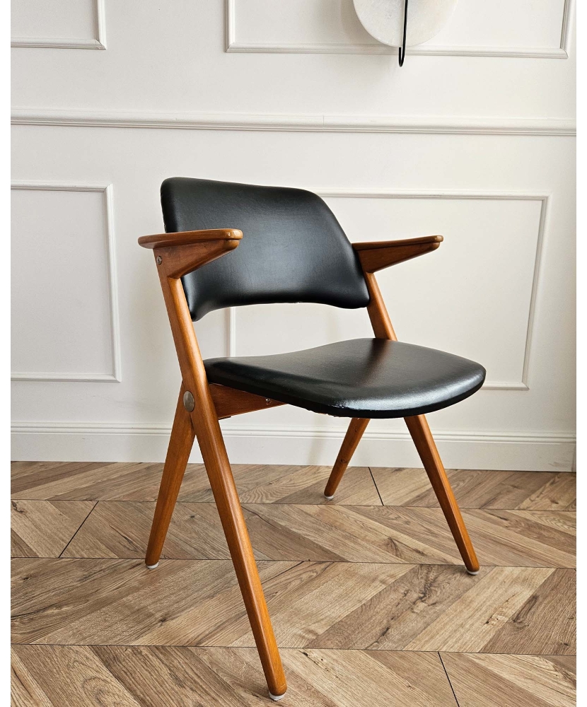 Swedish “Triva” Armchair by Bengt Ruda for Nordiska Kompaniet, 1953