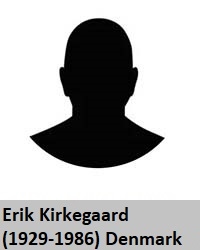 Erik Kirkegaard (1929-1986) Denmark