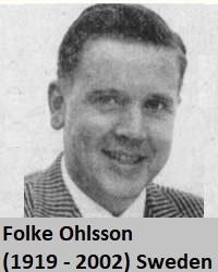Folke Ohlsson (1919-2002) Sweden